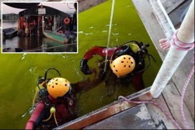 Mergulhador morre atingido por pedra ap