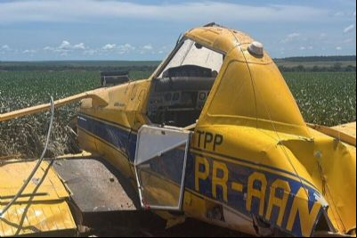 Piloto morre em queda de avi