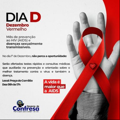 Confresa realiza Dia D com testes r