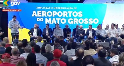 Ministro promete aeroporto para munic