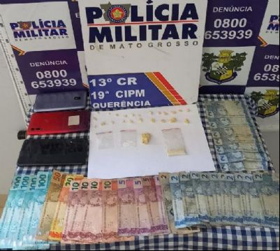 Militares prendem homem por tr