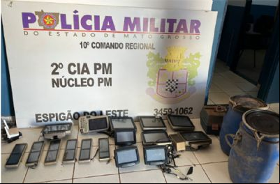 ​PM recupera equipamentos agr