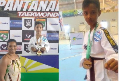 Atleta de Canarana de taekwondo pede ajuda para realizar exame de faixa em Goi
