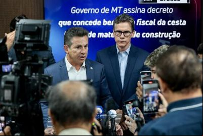 Governador reduz imposto para fomentar constru