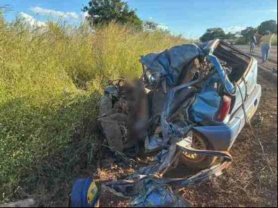 ​Motorista morre e ageiro fica gravemente ferido ap
