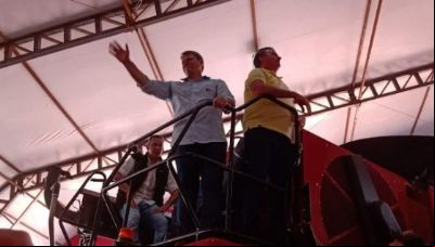 Bolsonaro critica demarca